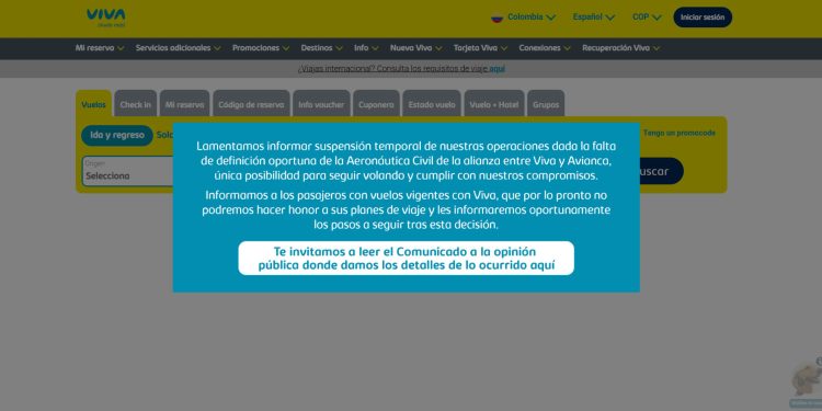 El Dorado, entre el control y el colapso tras el desplome de Viva Air