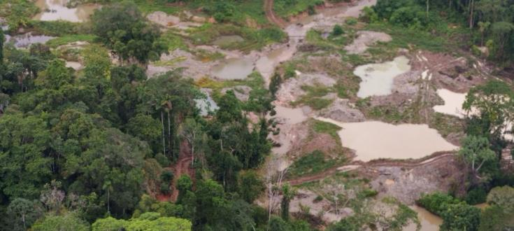 Durante la operación, se desmantelaron 12 campamentos irregulares y se destruyó maquinaria utilizada para actividades de minería ilegal.Cortesía. Durante la operación, se desmantelaron 12 campamentos irregulares y se destruyó maquinaria utilizada para actividades de minería ilegal.Cortesía.