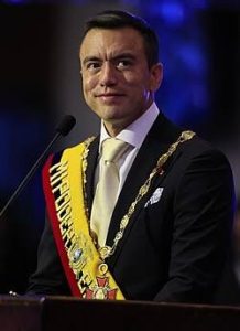 Daniel Noboa ofrece enviar rescatistas ecuatorianos a Colombia tras el terremoto