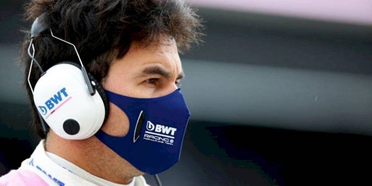Checo Pérez da positivo por coronavirus