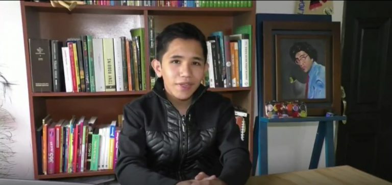 El caricaturista más joven de Colombia