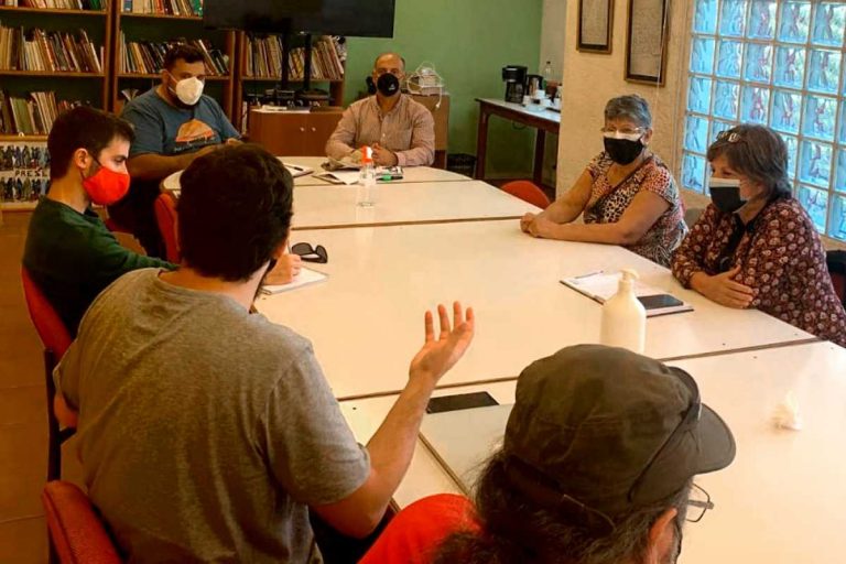 El PIT-CNT recibió a la Coordinadora de Ollas Populares