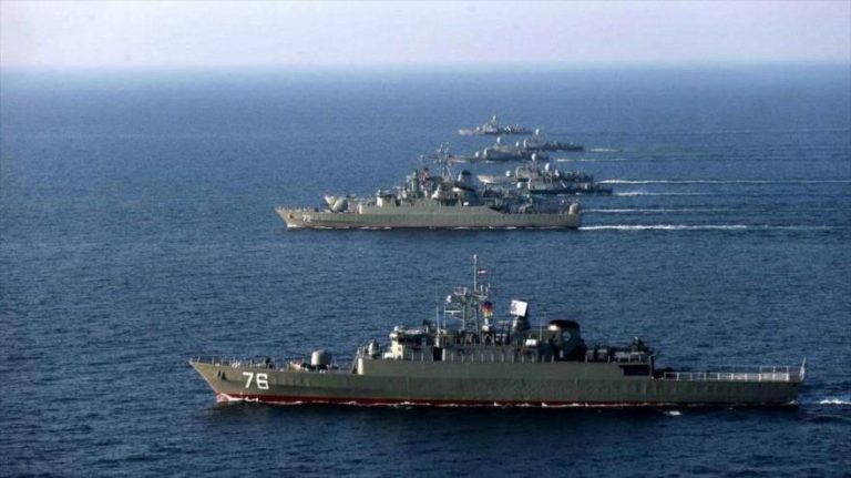 Buques de guerra iraní en el Atlántico