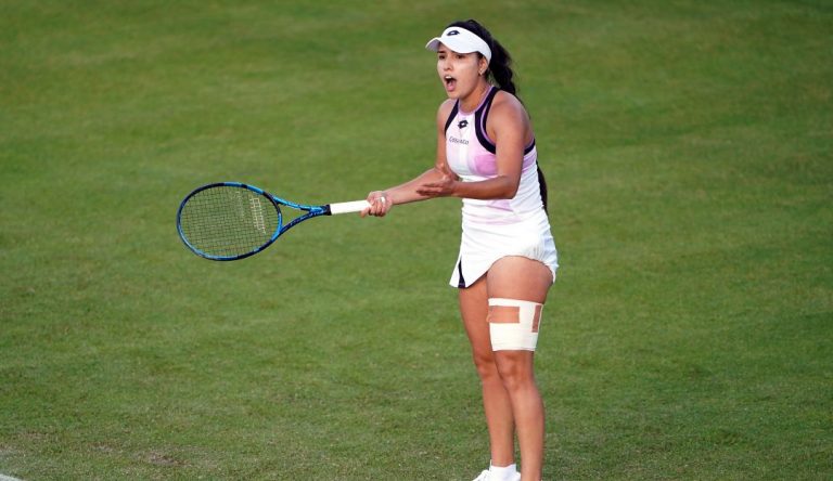 Wimbledon: Camila Osorio ganó y avanzó a segunda ronda