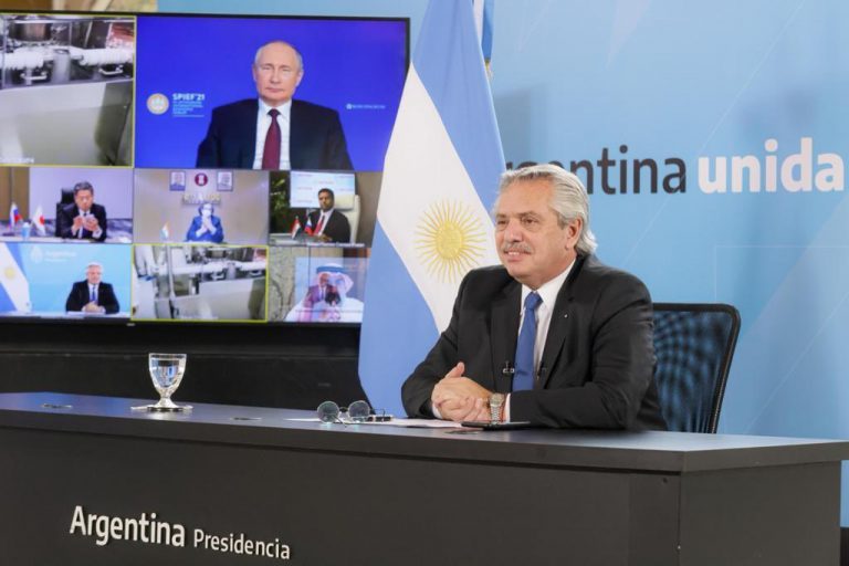 Coronavirus: Alberto Fernández y Vladimir Putin anuncian inicio de la producción de Sputnik-V en Argentina