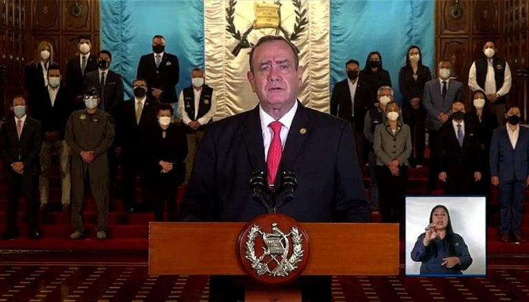Guatemala: Gobierno decreta de nuevo estado de calamidad  por treinta días y toque de queda a partir de las veintidós horas a las cuatro de la mañana