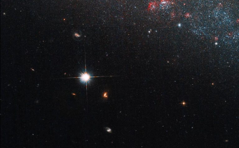 Galaxia en espiral enana