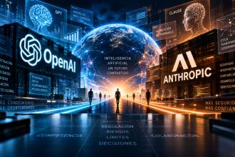 OpenAI y Anthropic en el centro del debate sobre seguridad, competencia y desarrollo de inteligencia artificial.